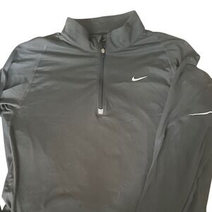 Nike pullover, 1/4 Zip, Men's dark grey, Medium